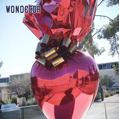 Famous Artwork 'Sacred Heart' - Large Outdoor Forged Metal Craft Stainless Steel Sculpture