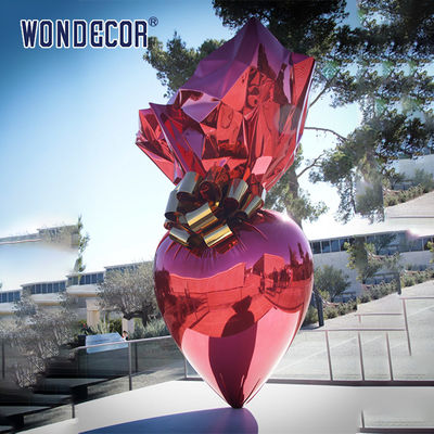 Famous Artwork 'Sacred Heart' - Large Outdoor Forged Metal Craft Stainless Steel Sculpture