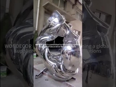 স্টেইনলেস স্টীল ভাস্কর্য