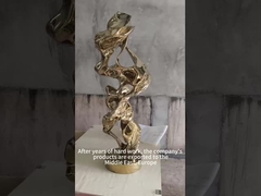 বড় বিমূর্ত বহিরঙ্গন প্লাজা ধাতু শিল্প টাইহু হ্রদ পাথর স্টেইনলেস স্টীল ভাস্কর্য