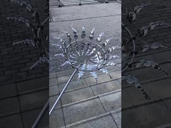 স্টেইনলেস স্টীল ভাস্কর্য