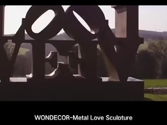 স্টেইনলেস স্টীল ভাস্কর্য