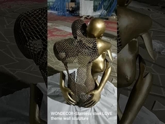 স্টেইনলেস স্টীল ভাস্কর্য